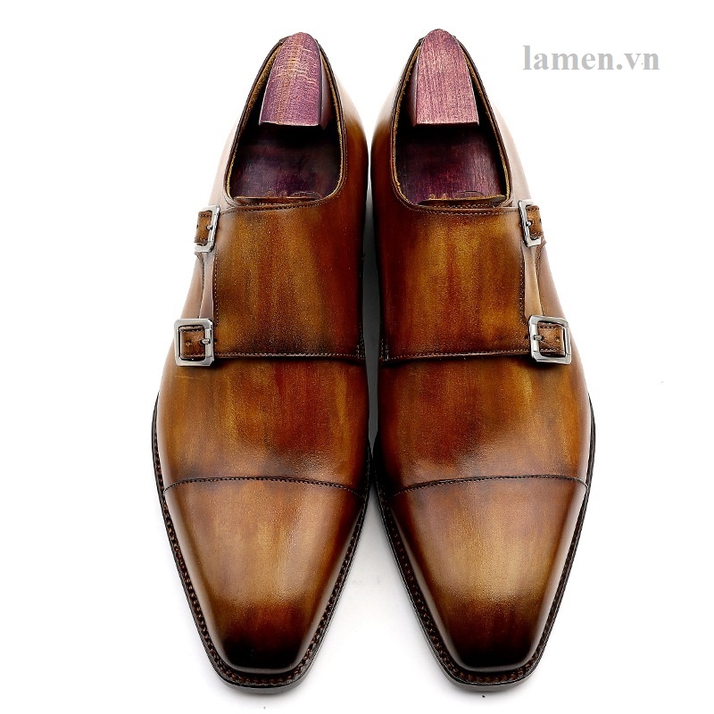 Giày Tây Nam Double Monk Straps MS01