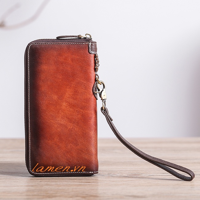 Ví dài khóa kéo vòng Pasi CT01